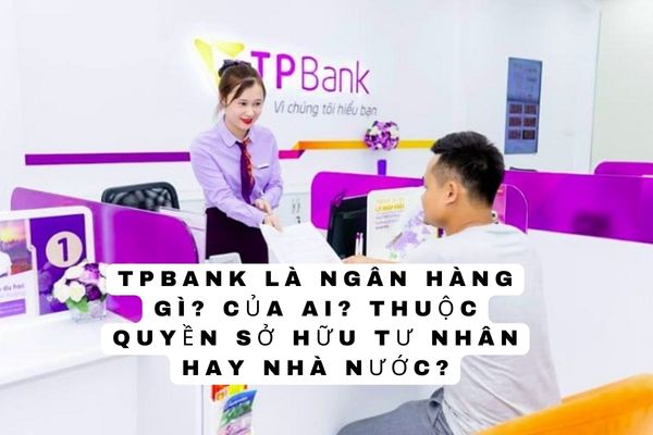 TPBank là Ngân Hàng gì? Của Ai? Thuộc Quyền Sở Hữu Tư Nhân Hay Nhà Nước?