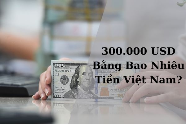 Chuyển Đổi 300.000 USD Bằng Bao Nhiêu Tiền Việt Nam Hôm Nay 21/11/2024