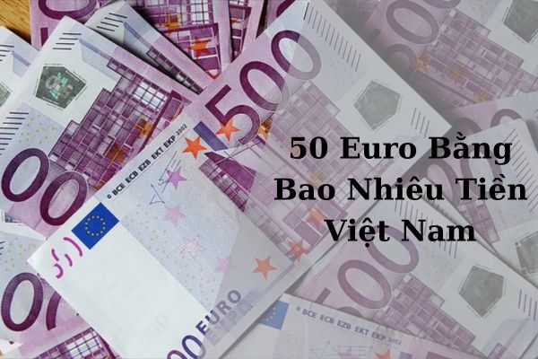 Tỷ Giá 50 Euro Bằng Bao Nhiêu Tiền Việt Nam Hôm Nay 22/11/2024