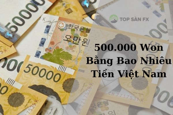 Quy Đổi 500.000 Won Bằng Bao Nhiêu Tiền Việt Nam Hôm Nay 21/11/2024