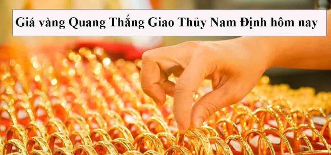 gia vang quang thang giao thuy