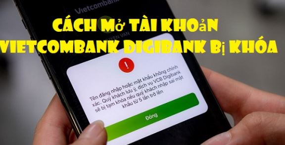 cach lay lai mk vcb digibank tren website