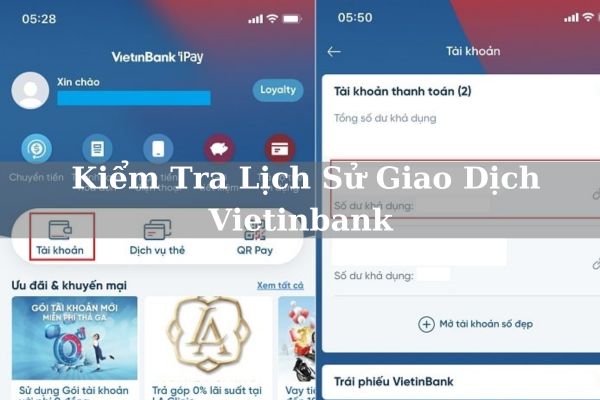 Cách Kiểm Tra Lịch Sử Giao Dịch Vietinbank Online 2023