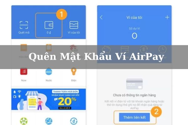 Cách đổi và Lấy Lại Khi Quên Mật Khẩu Ví AirPay Như Thế Nào?