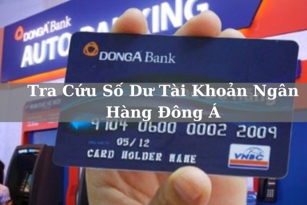 Hướng Dẫn Cách Tra Cứu Số Dư Tài Khoản Ngân Hàng Đông Á Online 2023