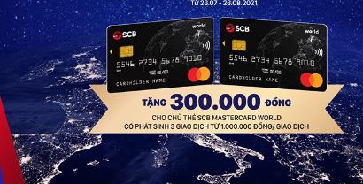 loi ich khi su dung the mastercard ngan hang scb