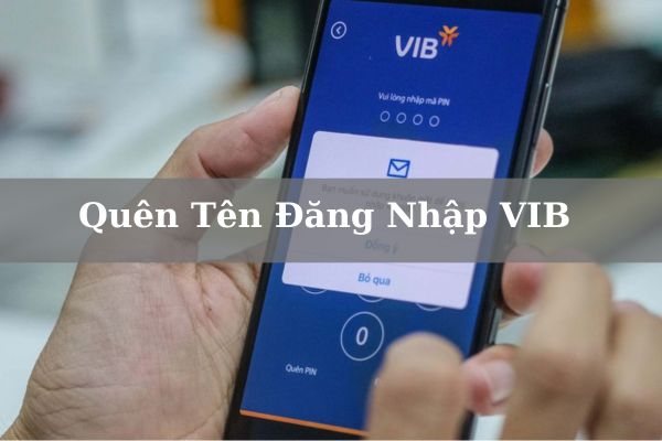 Cách Lấy Lại Khi Quên Tên Đăng Nhập VIB Siêu Đơn giản 2023