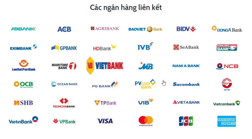 cac ngan hang lien ket voi ivb bank