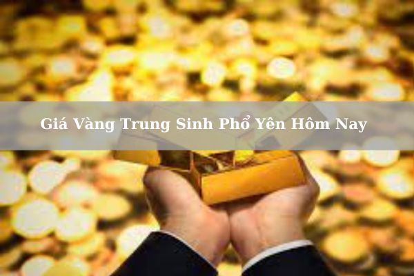 Cập Nhật Giá Vàng Trung Sinh Phổ Yên Hôm Nay 22/11/2024 Bao Nhiêu?