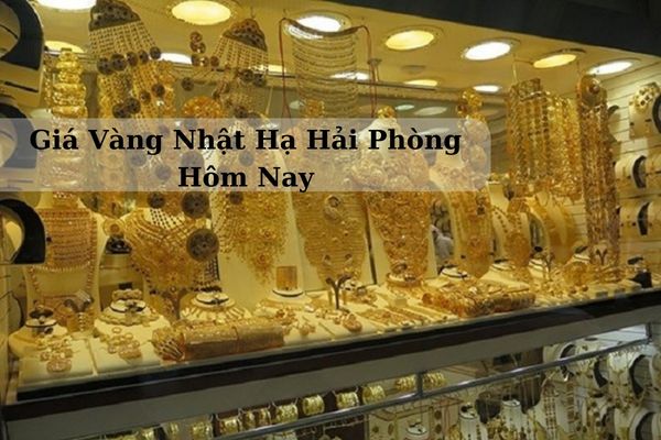 Giá Vàng Nhật Hạ Hải Phòng Hôm Nay 23/11/2024 Bao Nhiêu 1 Chỉ? 1 Lượng?