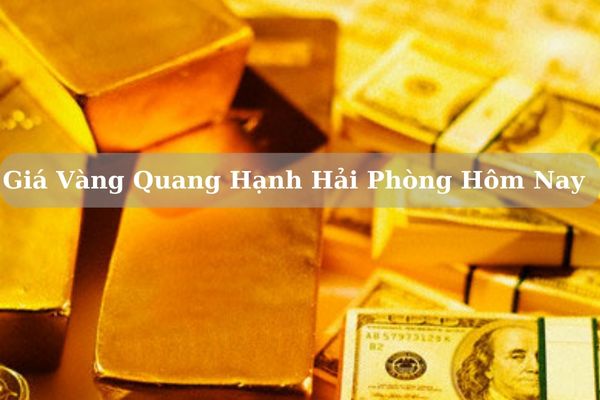 Giá Vàng Quang Hạnh Hải Phòng Hôm Nay 22/11/2024 Bao Nhiêu 1 Chỉ? 1 Lượng?