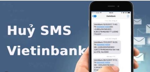 cach huy sms banking ngan hang vietinbank